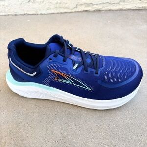 Altra Paradigm 7 Mens 10 Running Walking Shoes Sneakers Zero Drop Blue